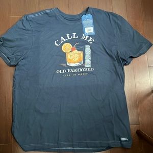 Life is Good Tee. New with tags